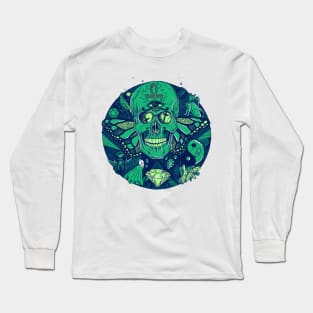 Ngreen Skull Circle of Humanity Long Sleeve T-Shirt